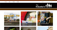 Desktop Screenshot of krauskafamily.com