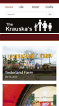 Mobile Screenshot of krauskafamily.com