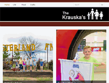 Tablet Screenshot of krauskafamily.com